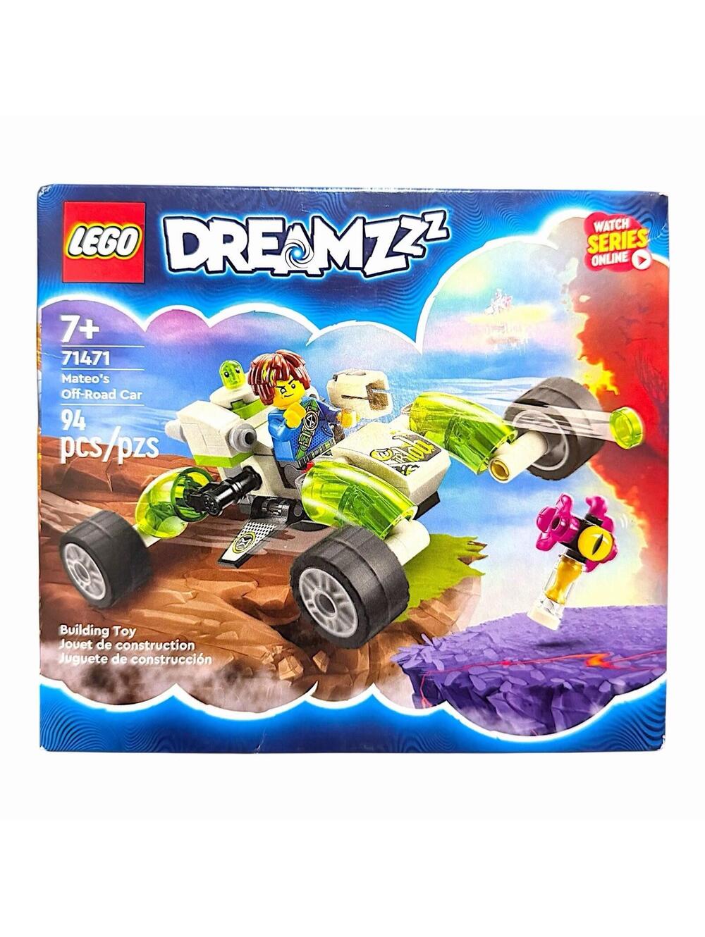 New 71471 LEGO DREAMZzz Mateo’s Off-Road Car Toy, Vehicle Model Set for Kids
